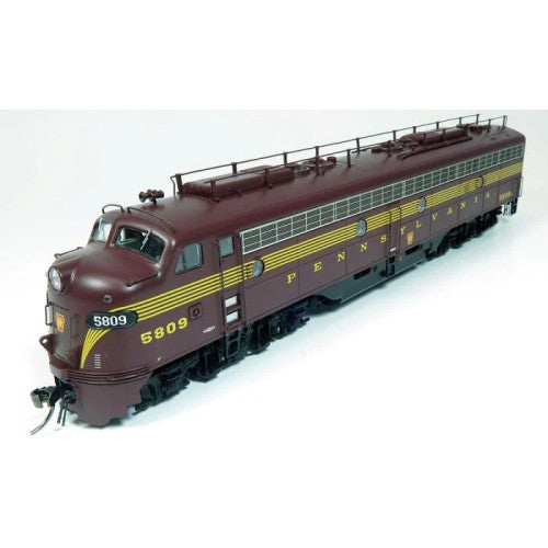 Rapido 28532 EMD E8 PRR - Pennsylvania Railroad #5838 (5-Stripe, Tuscan, yellow) HO Scale