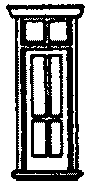 Image for 300-8017 Door Vict Depot 32"W 8/