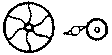 Image for 300-33 Brake Wheel 6-Spk 14" 4/