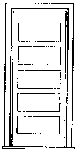 Image for 300-3602 Dr 5-pnl w/sep frm 30" 2/