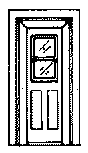 Image for 300-5070 Door coach end DRGW    4/