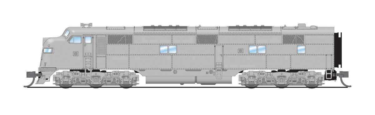 Image for 187-8778 EMD E7A Unpainted SND