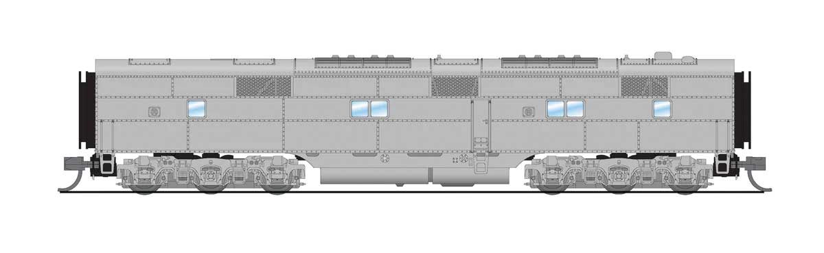 Image for 187-8779 EMD E7B Unpainted SND