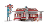 Woodland Scenics 4956 Miss Molly's Diner - Built-&-Ready(R) Assembled N Scale