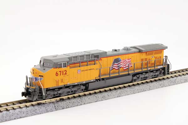 Kato 176-7039 GE AC4400CW UN Union Pacific #6712 Standard DC N Scale