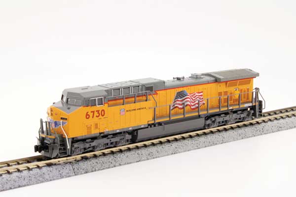 Kato 176-7040 GE AC4400CW UN Union Pacific #6730 Standard DC N Scale