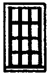 Image for 300-8008 Wndw DH 12Pane 36x64" 12/