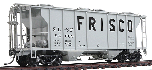 Kadee 8030 PS-2 Two Bay Hoppers SLSF - FRISCO - St. Louis - San Francisco #84009 HO Scale