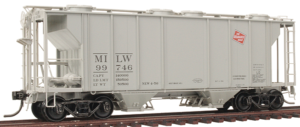 Kadee 8328 PS-2 Two Bay Hoppers North American MILW - Milwaukee Road #99746 HO Scale