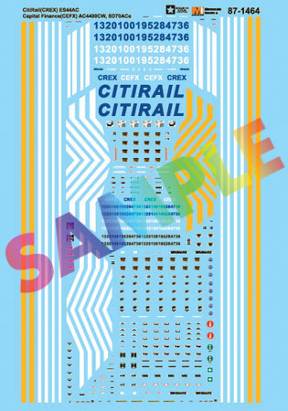 Image for 460-871464 Citi Rail Diesel Locos