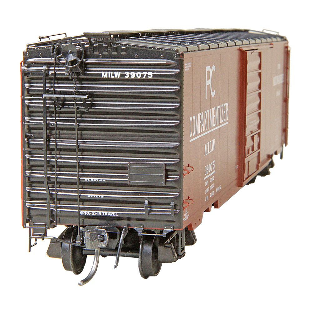 Kadee 6418 50' PS-1 Boxcar Milwaukee MILW #39075 HO Scale