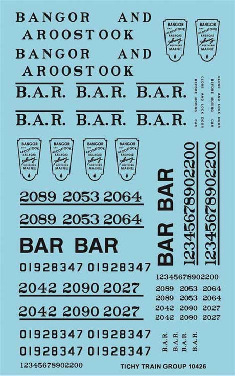 Image for 293-10426N BAR Roadname St Blk Decl