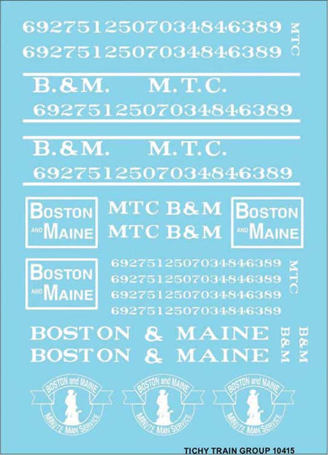 Image for 293-10415N B&M/MTC Roadnm St Wht Dcl