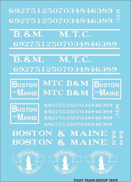 Image for 293-10415N B&M/MTC Roadnm St Wht Dcl