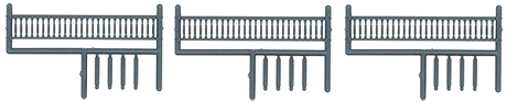 Image for 293-8093 Turned spndl prch rail 3/
