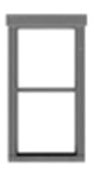 Image for 293-8239 Window 1/1 Dbl Hung  12/