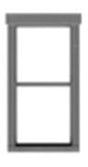 Image for 293-8239 Window 1/1 Dbl Hung  12/
