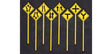 Image for 293-3550 Road Path Warn Sign #3 8/