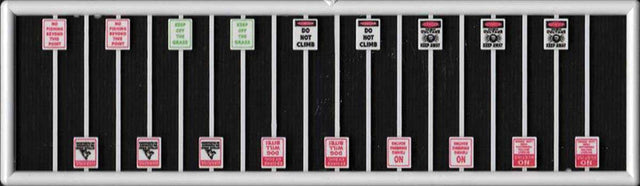 Image for 293-2692 Asst Warning Signs