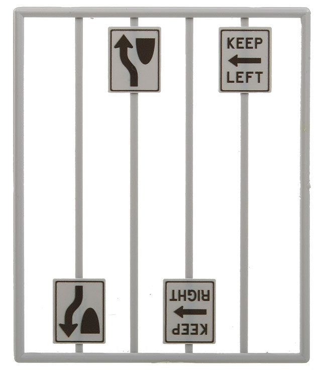 Image for 293-2067 Keep Left & Right Signs 8