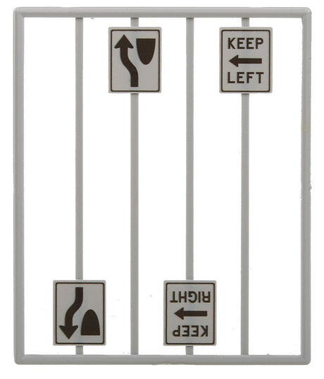 Image for 293-2067 Keep Left & Right Signs 8