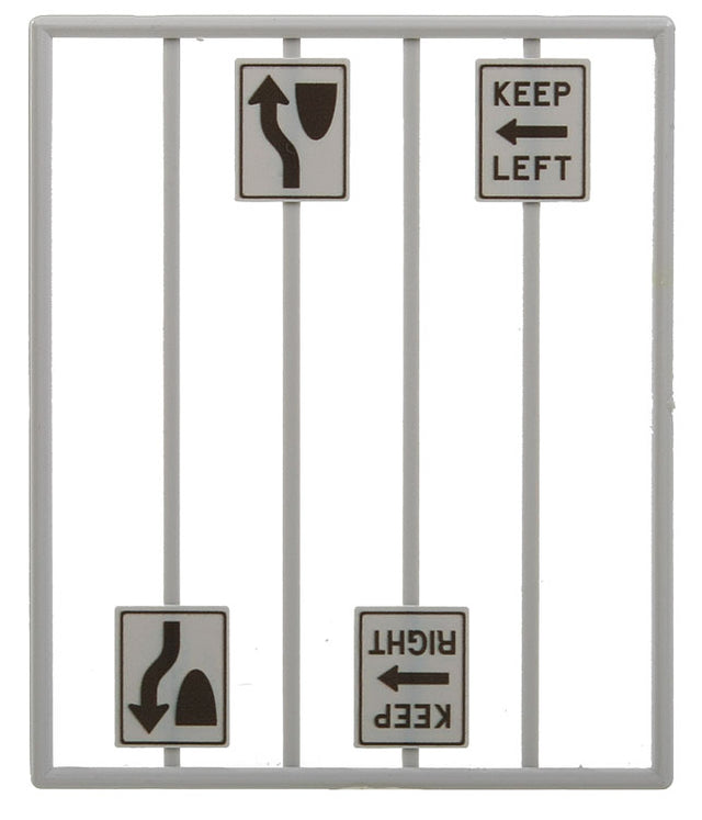 Image for 293-2067 Keep Left & Right Signs 8