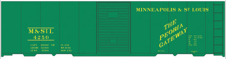 Image for 293-10244 M&STL 40' Steel Boxcar