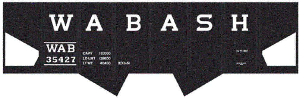 Image for 293-10027 Wabash USRA Hopper