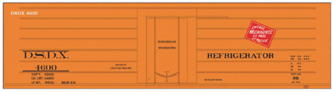 Image for 293-10018 MILW/DSDX Rbbd-Sd Reefers