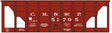 Image for 293-10170 CM&STP 22' Wood Ore Car