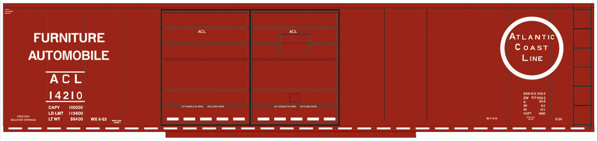 Image for 293-10194 ACL 50' DD Steel Boxcar