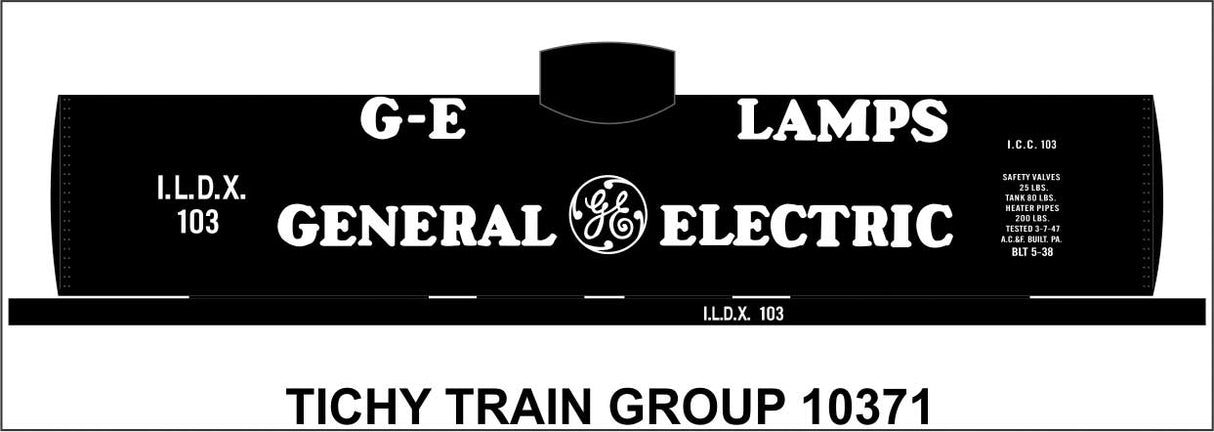 Image for 293-10371 GE Lamps Tank Car