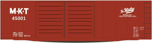 Image for 293-10307 MKT 40' Steel Boxcar