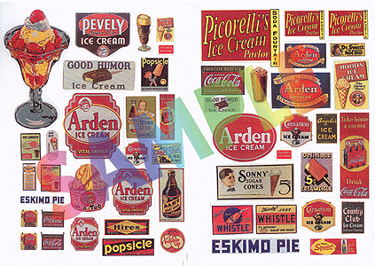 Image for 361-422 Ice Crm/Sd Fntn Signs 49/