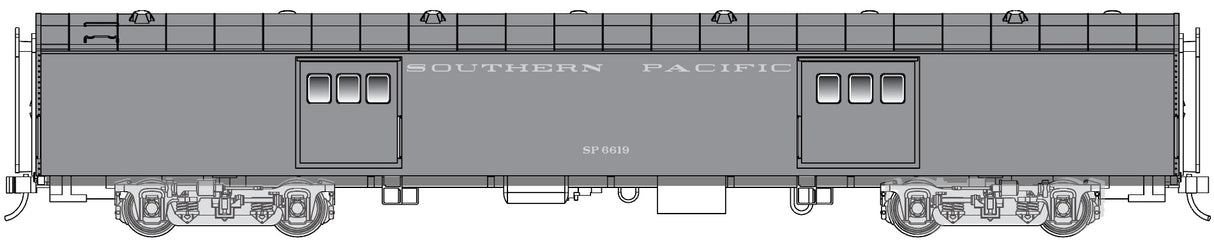 Estate Sale Used As Is RailSmith- SP Southern Pacific Baggage #6619 N Scale