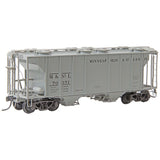 Kadee 8343 M&STL Minneapolis & St Louis #70351 PS-2 2 Bay Covered Hopper HO Scale