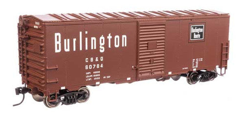 Walthers 910-1206 40' AAR Boxcar CB&Q Chicago Burlington & Quincy #60784 HO Scale