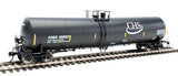 Walthers Mainline 910-1255 Trinity 25,000-Gallon Tank Car Cenex Harvest States Cooperative CHSX #255057 (black, white, yellow stripes) HO Scale