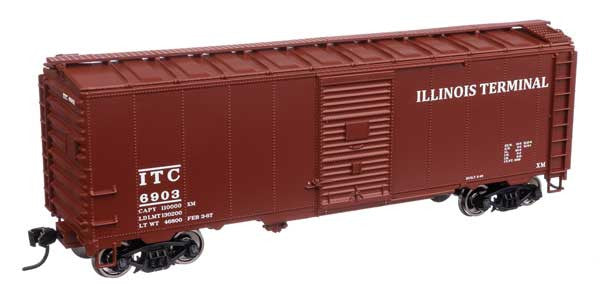 Walthers Mainline 910-1361 40' AAR Boxcar ITC Illinois Terminal #6903 HO Scale