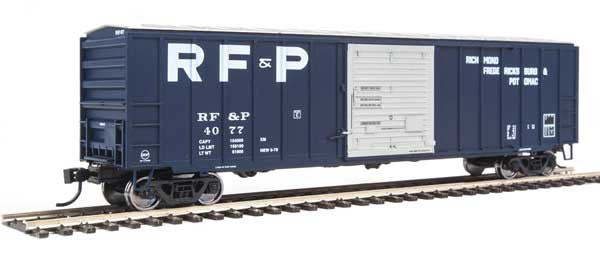 Walthers 910-1838 50' ACF Exterior Post Boxcar - RF&P - Richmond, Fredericksburg & Potomac #4077 HO Scale