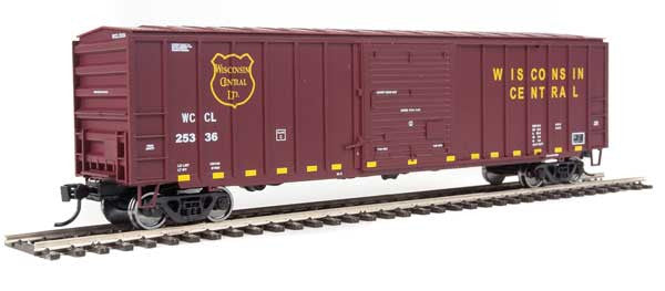 Walthers 910-1845 50' ACF Exterior Post Boxcar - WC - Wisconsin Central #25336 HO Scale