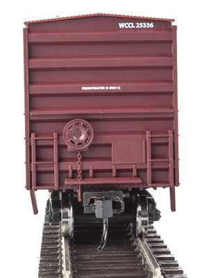 Walthers 910-1845 50' ACF Exterior Post Boxcar - WC - Wisconsin Central #25336 HO Scale