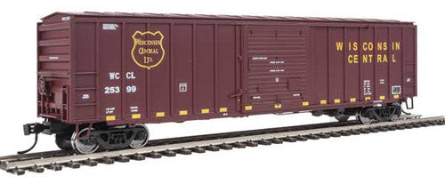 Walthers 910-1847 50' ACF Exterior Post Boxcar - WC - Wisconsin Central #25399 HO Scale