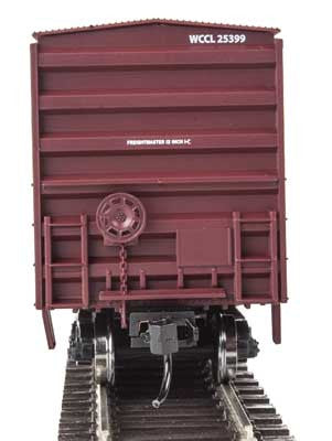 Walthers 910-1847 50' ACF Exterior Post Boxcar - WC - Wisconsin Central #25399 HO Scale