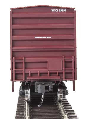 Walthers 910-1847 50' ACF Exterior Post Boxcar - WC - Wisconsin Central #25399 HO Scale