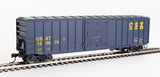 Walthers 910-1858 ACF Exterior Post Boxcar CSX Transportation #129875 (blue, yellow) HO Scale