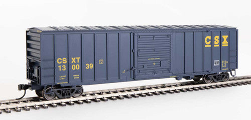 Walthers 910-1859 ACF Exterior Post Boxcar CSX Transportation #130039 (blue, yellow) HO Scale