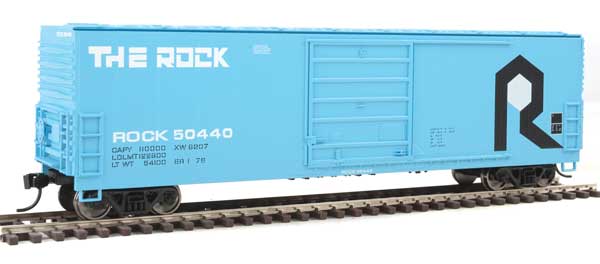 Walthers Mainline 910-1931 50' Boxcar RI Rock Island #50440 (blue, black, white) HO Scale