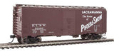 Walthers Mainline 2718 40' AAR Modified 1937 Boxcar Delaware, Lackawanna & Western #51460 (Oxide, white; Route of Phoebe Snow) HO Scale