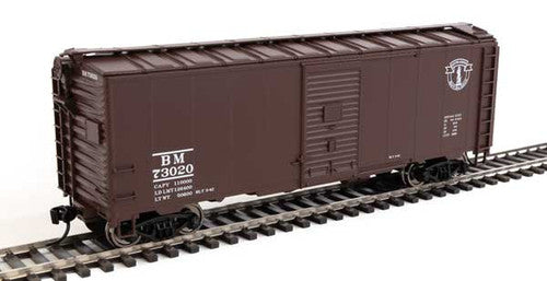 Walthers 910-2726 40' AAR Boxcar B&M Boston & Maine #73020 HO Scale